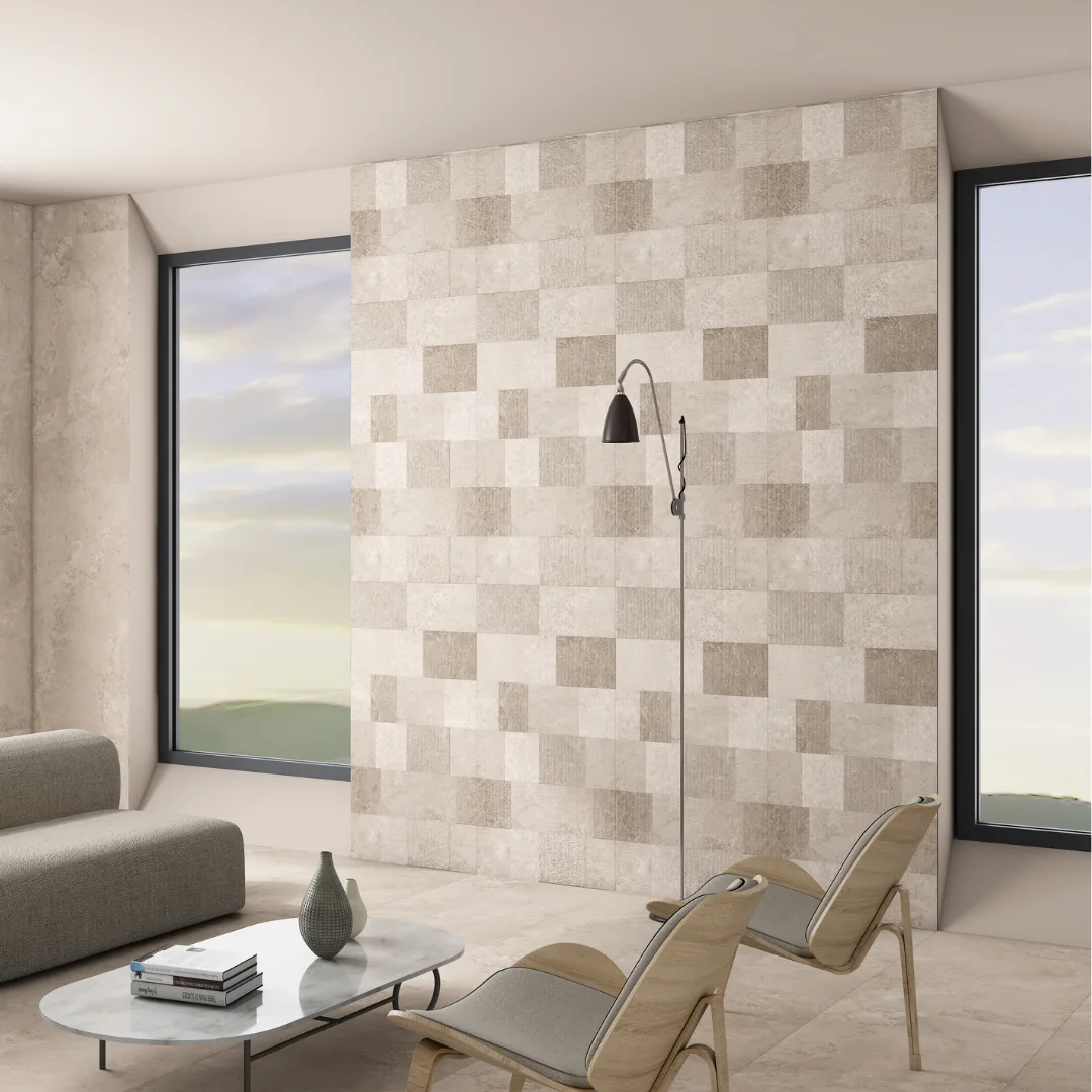 Exotica Bliss Sand, designer wall tile for bathroom